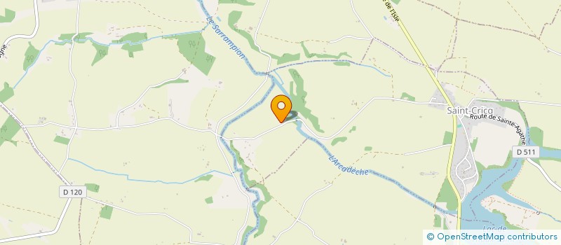 localisation de l'entreprise SARL GASCOGNE RENOVATION  ENCAUSSE