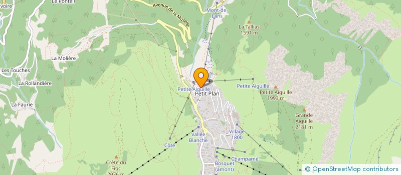 localisation de l'entreprise SARL GASMA  LES DEUX ALPES