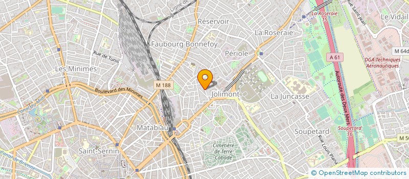 localisation de l'entreprise SARL GASSOUMI & ASSOCIES à TOULOUSE