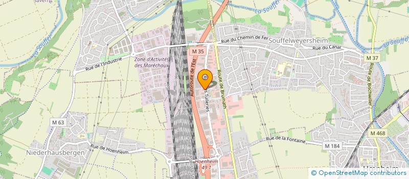 localisation de l'entreprise SARL GASTON CORBEAU à STRASBOURG