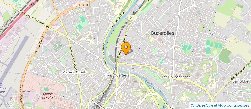 localisation de l'entreprise SARL GASTRONOMIE FRANCAISE  BUXEROLLES