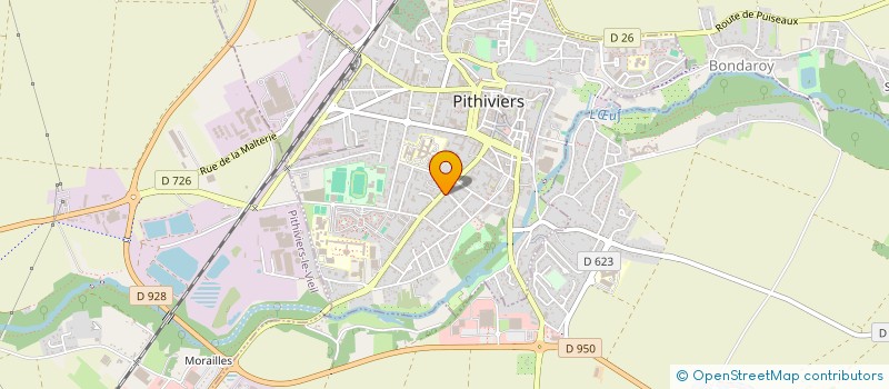 localisation de l'entreprise SARL GAUBERVILLE à PITHIVIERS