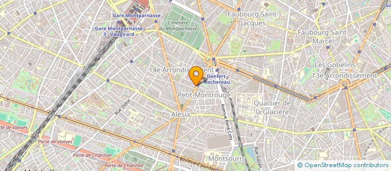 localisation de l'entreprise SARL GAUBIL  PARIS