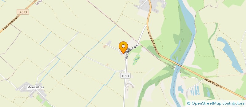 localisation de l'entreprise SARL GAUDILLIER STEPHANE  LONGWY-SUR-LE-DOUBS