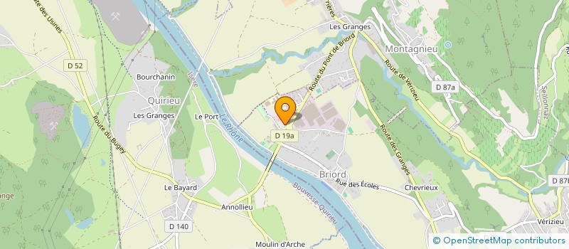 localisation de l'entreprise SARL GAUDIMIER à BRIORD