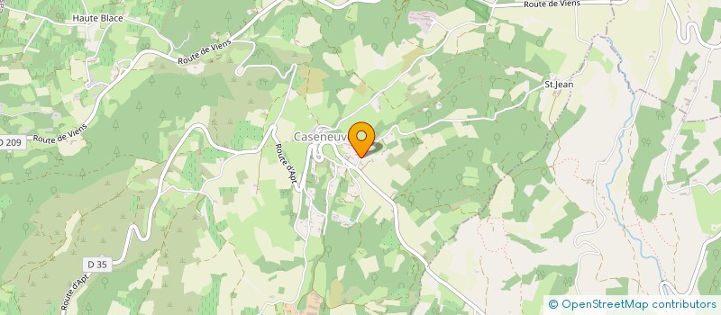 localisation de l'entreprise SARL GAUDIN  CASENEUVE