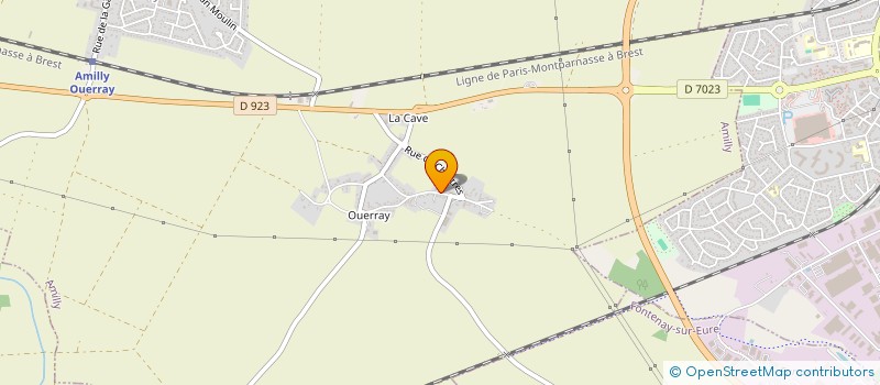localisation de l'entreprise SARL GAUMAIN à AMILLY