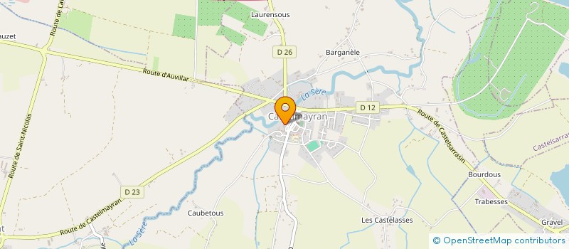 localisation de l'entreprise SARL GAURAND FRERES  SAINT-NICOLAS-DE-LA-GRAVE