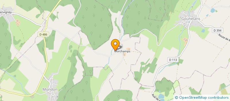 localisation de l'entreprise SARL GAUROIS  ROUGEMONT