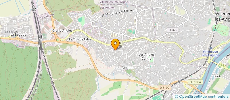 localisation de l'entreprise SARL GAUTHIER à LES ANGLES