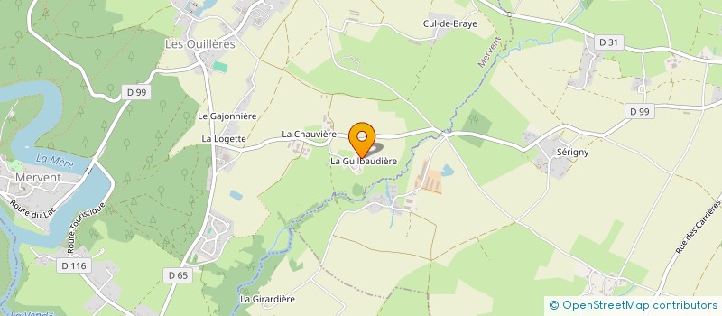 localisation de l'entreprise SARL GAUTHIER PERE ET FILS à MERVENT