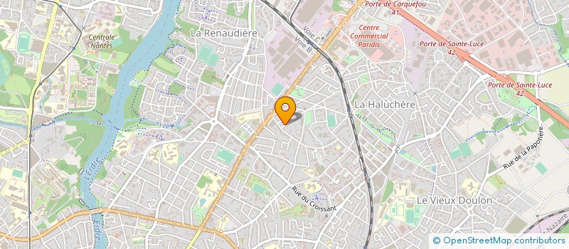 localisation de l'entreprise SARL GAUTIER FRANCOIS  NANTES