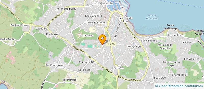 localisation de l'entreprise SARL GAUTIER HERVE  L'ILE-D'YEU