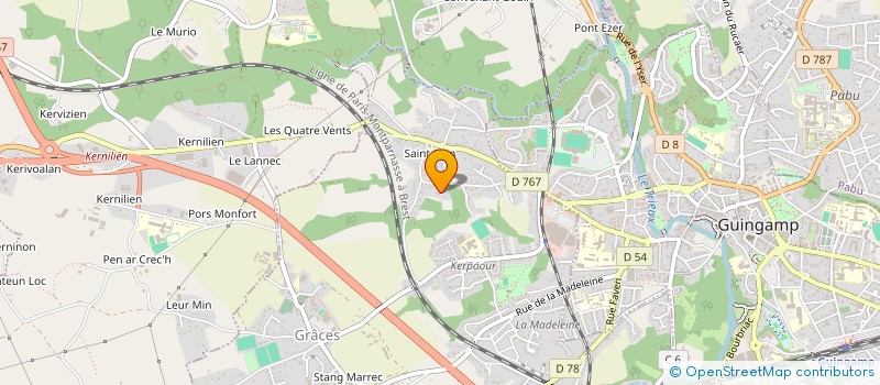 localisation de l'entreprise SARL GAUTIER JOEL ET FABRICE à GRACES