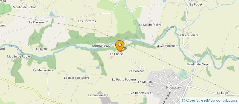 localisation de l'entreprise SARL GAUTIER TP à SEVREMOINE