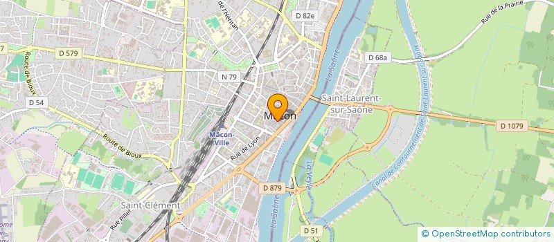 localisation de l'entreprise SARL GAVIOLI à MACON