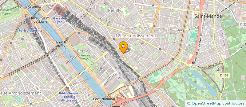 localisation de l'entreprise SARL GAYA  PARIS