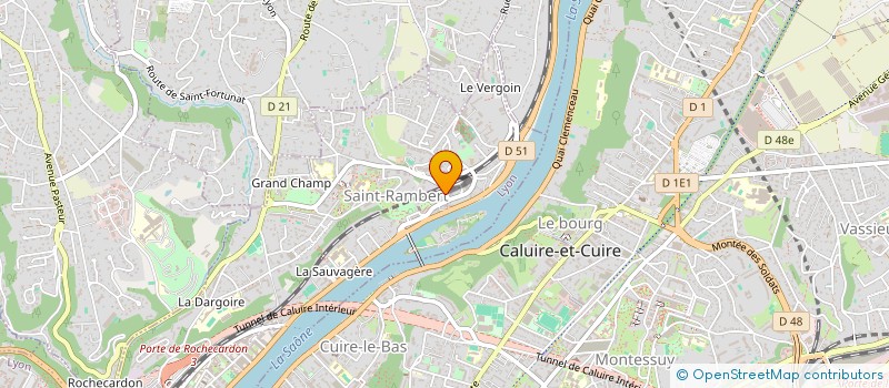 localisation de l'entreprise SARL GBTM  LYON