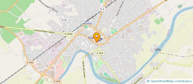 localisation de l'entreprise SARL GC à GAILLAC