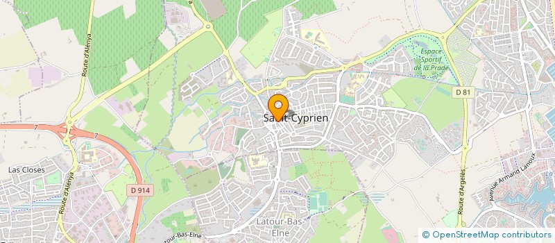 localisation de l'entreprise SARL GC DES ILES METROPOLE à SAINT-CYPRIEN