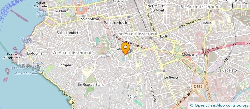 localisation de l'entreprise SARL GCP SERVICES à MARSEILLE
