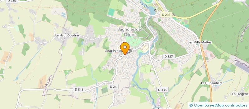 localisation de l'entreprise SARL GCS à BAGNOLES-DE-L'ORNE-NORMANDIE