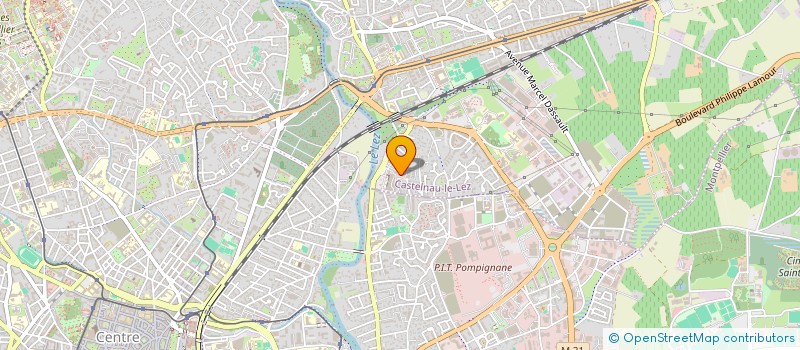 localisation de l'entreprise SARL GD+  CASTELNAU-LE-LEZ