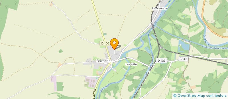 localisation de l'entreprise SARL GDB  BAZARNES