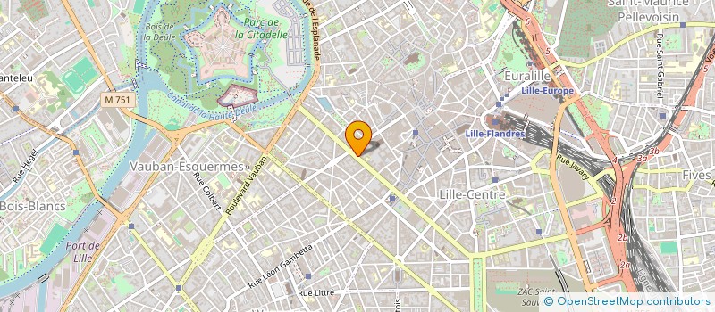 localisation de l'entreprise SARL GDB à LILLE