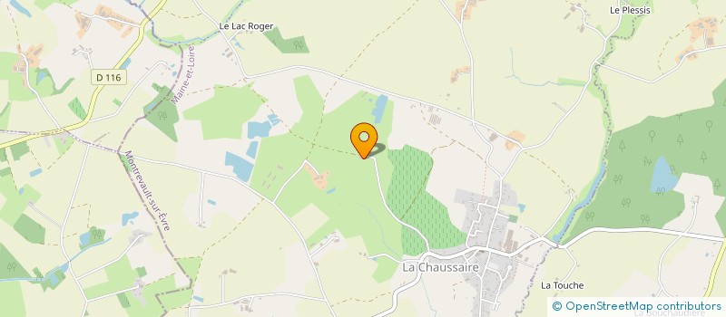 localisation de l'entreprise SARL GDM DISTRIBUTION à MONTREVAULT-SUR-EVRE