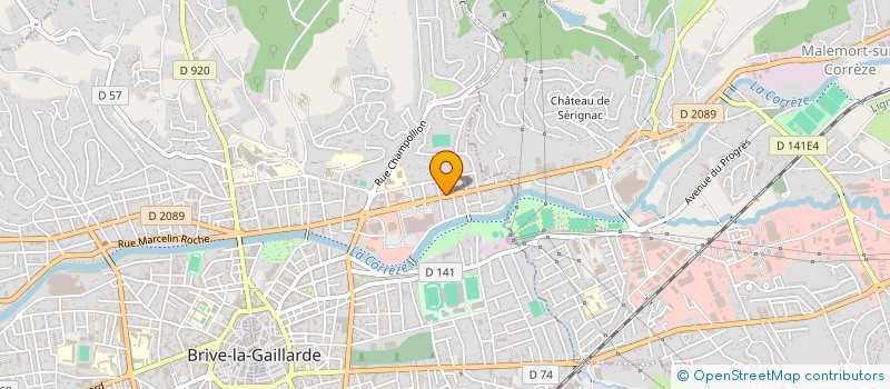 localisation de l'entreprise SARL GECKO INTERNATIONAL à BRIVE-LA-GAILLARDE