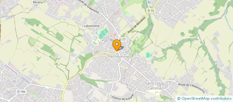 localisation de l'entreprise SARL GEDIKLI  PECHBONNIEU