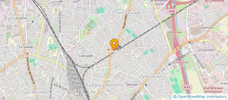 localisation de l'entreprise SARL GEFIKOM FORMATION à TOULOUSE