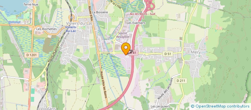 localisation de l'entreprise SARL GELACHADE à CHAMBERY