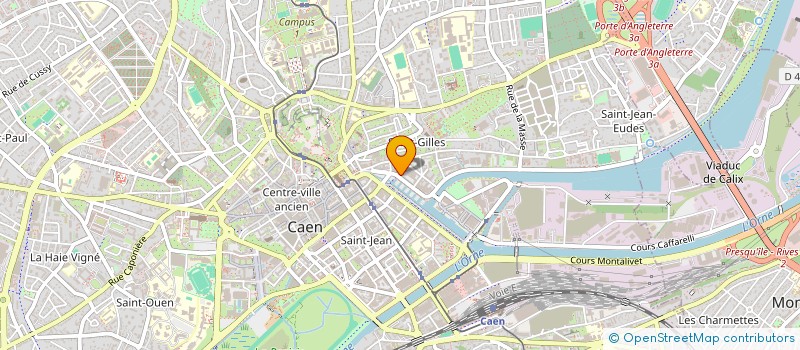 localisation de l'entreprise SARL GELL à CAEN