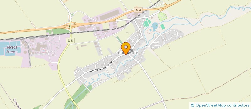 localisation de l'entreprise SARL GEM'STONES  CONNANTRE