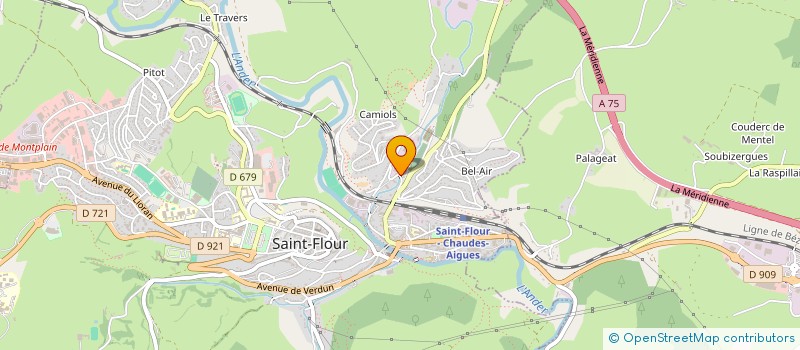 localisation de l'entreprise SARL GEM TP à SAINT-FLOUR