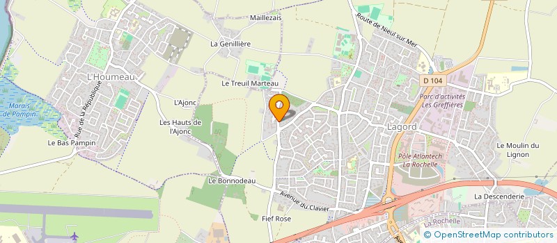 localisation de l'entreprise SARL GEMAR à LAGORD