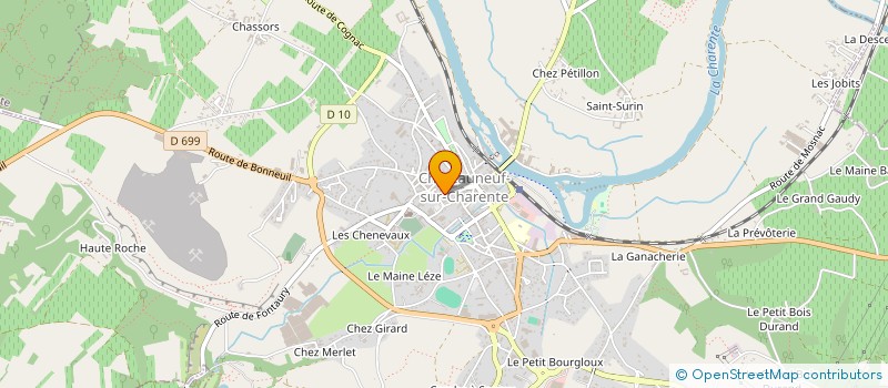 localisation de l'entreprise SARL GEMARD ET FILS à CHATEAUNEUF-SUR-CHARENTE