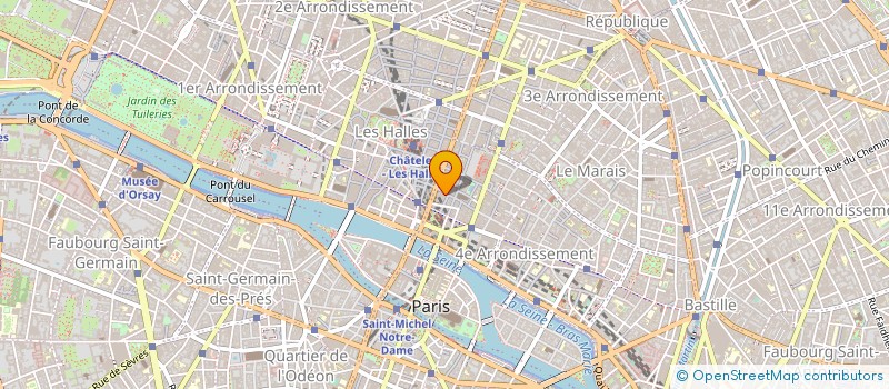 localisation de l'entreprise SARL GEMMEX à PARIS