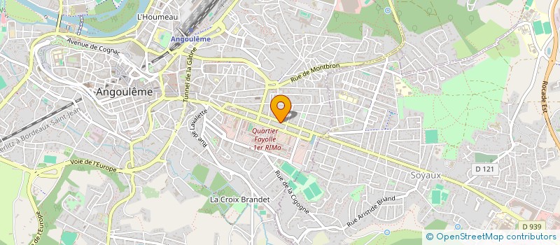 localisation de l'entreprise SARL GENBERT à ANGOULEME