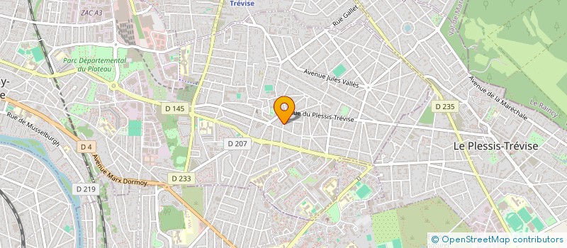 localisation de l'entreprise SARL GENERAL PARX à CHAMPIGNY-SUR-MARNE