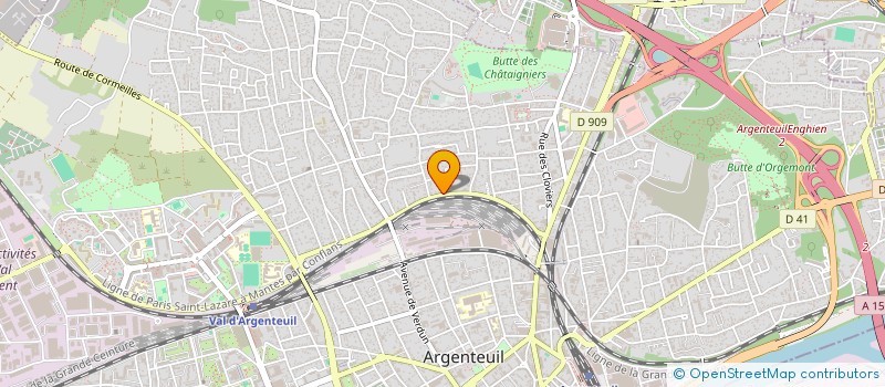 localisation de l'entreprise SARL GENERAL SECURITY MOBILE à ARGENTEUIL