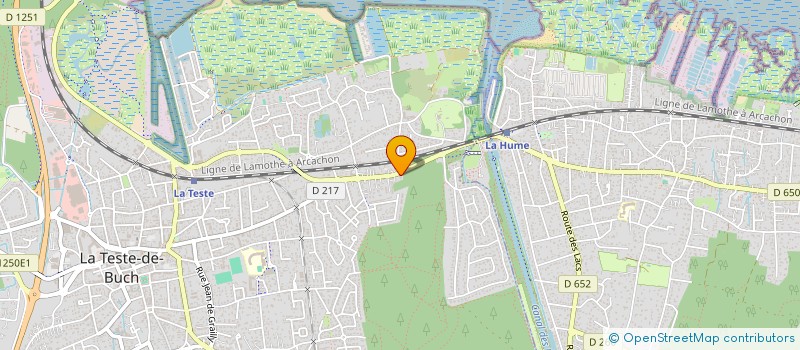 localisation de l'entreprise SARL GENERIE à LA TESTE-DE-BUCH