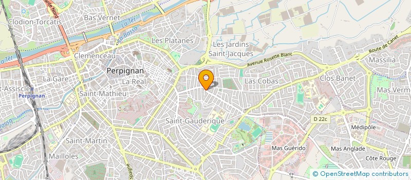 localisation de l'entreprise SARL GENIPHILAU INFORMATIQUE à PERPIGNAN