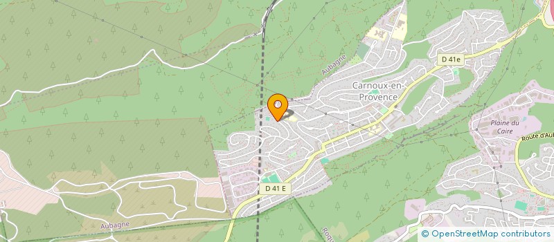localisation de l'entreprise SARL GENNARO SERRA à CARNOUX-EN-PROVENCE