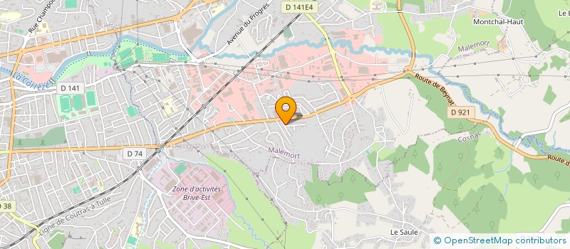 localisation de l'entreprise SARL GENTILHOMME  MALEMORT