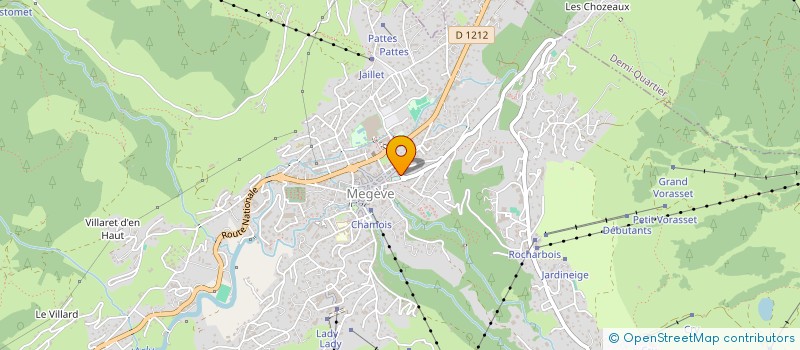 localisation de l'entreprise SARL GEOD  MEGEVE