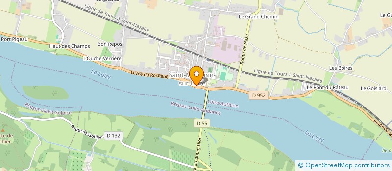 localisation de l'entreprise SARL GEORENOV  LOIRE-AUTHION