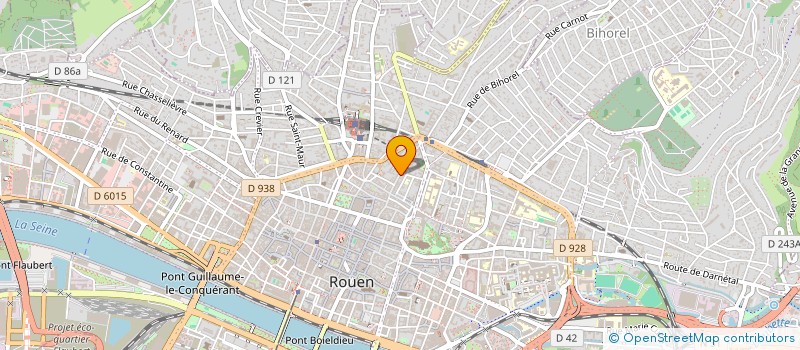 localisation de l'entreprise SARL GEPPETTO  ROUEN